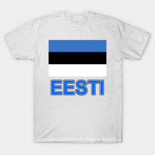 The Pride of Estonia - Estonian Flag and Language T-Shirt